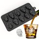 thumbnail image 1 of Molde for cubitos de hielo de silicona con forma de calavera de 10 cavidades for whisky, cócteles, chocolate y pasteles, 1 of 4