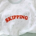 thumbnail image 4 of TOWED22 Toddler Baby Boy Clothes 2 Pieces Cartoon Lion Print Crewneck Short Sleeve Tee Elastic Waist Cargo Shorts Summer Outfits(White,3-6 M), 4 of 4