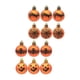 thumbnail image 3 of 12 piezas de adornos de bolas colgantes de Halloween, accesorios de bola irrompibles duraderos para Naranja, 3 of 9