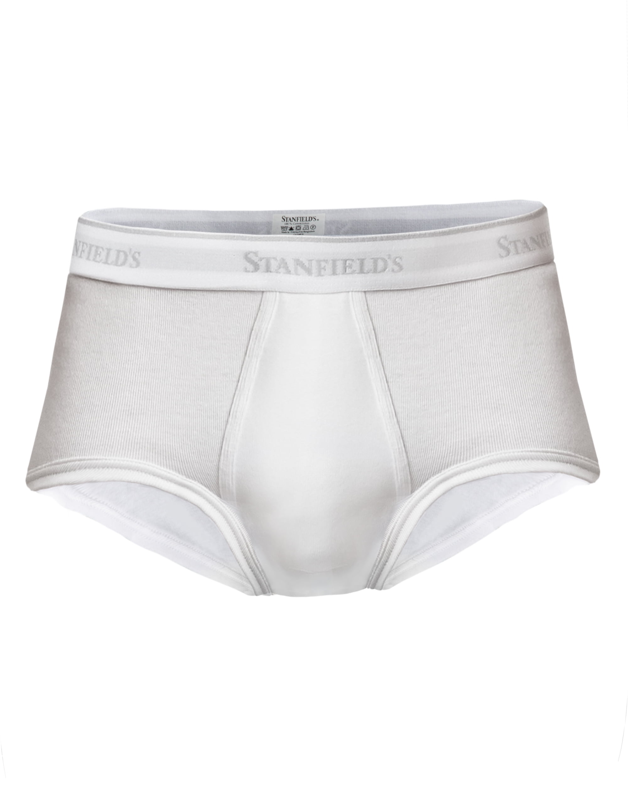 Stanfield's Men's 3 Pack Premium Cotton Regular Rise Briefs Underwear