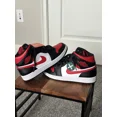 thumbnail image 1 of Size 9 - Jo r-dan 1 Mid (White, Red & Black), 1 of 6