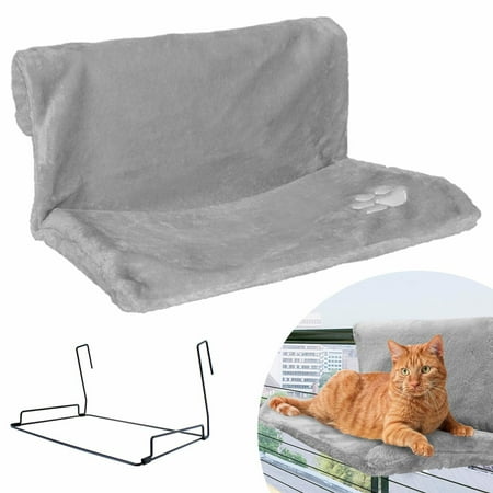 UPC: 0840042302157 | Downtown Pet Supply Cat Hammock Cat Bed  Cat Shelf Nap Mat  Gray