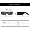 thumbnail image 2 of Sunglasses Women Wide Glasses Legs Men Travel Shades Male Female UV400 Retro, 2 of 8