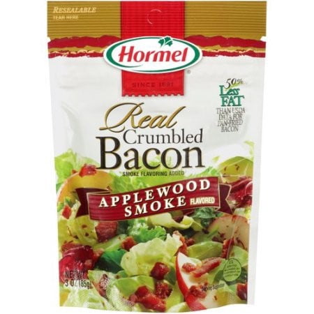 (2 Pack) Hormel Real Crumbled Bacon, Applewood Smoke, 3 (Best Grocery Store Bacon)