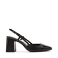 thumbnail image 5 of Steve Madden Women's Becka Pump, Black Leather, 8, 5 of 6