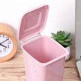 thumbnail image 2 of TOYMYTOY 4PCS Mini Trash Can Desktop Waste Bin Garbage Organizer Litter Holder (Black Blue Green Light Purple), 2 of 2