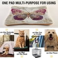 thumbnail image 6 of Qxltty Dreamy Butterfly Ped Pad Wear-resistant and Hard to Bite Through Sleeping Pad for Small Medium Large Dogs Winter Pet Bed 24×18in, 6 of 6