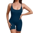 thumbnail image 2 of FNFYFH Womens Yoga Jumpsuits Workout One Piece Rompers Bodycon Backless Bodysuits Padded, 2 of 7