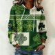 thumbnail image 5 of Camisetas de Manga Larga para las Mujeres Moda Impresa Sudadera con Capucha para las Mujeres, Top de Manga Larga Casual con Cuello Redondo, 5 of 5