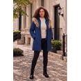 thumbnail image 3 of Roaman's Women's Plus Size Double Layer Puffer Coat, 3 of 6