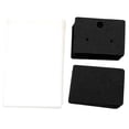 thumbnail image 1 of 100pcs Rectangle Earring Holders Cardboard Earring Cards Earring Display Holders with OPP Bags, 1 of 5