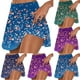 thumbnail image 1 of Jacenvly - Falda corta plisada de dos piezas para mujer, estilo informal, de verano, para tenis, atlética, elástica, para yoga, transpirable, color verde, 1 of 6