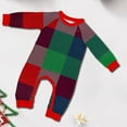 thumbnail image 4 of Onlypjs Family Matching Christmas Pajamas – Red Sleeve "Merry Christmas" Holiday Sleepwear Sets for Women, Men, 4 of 5