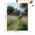 thumbnail image 3 of Qisvanset Country Cottage Wildflowers Canvas Print 15.75x11.81 Inches, 3 of 8