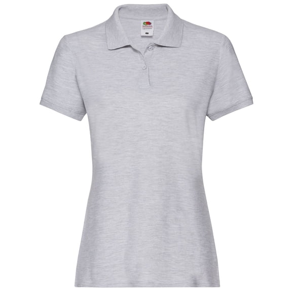 Fruit of the Loom Womens Premium Heather Polo Shirt