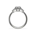 thumbnail image 3 of 2.25 Carat Latest Round Cut Moissanite Halo Wedding Ring for Ladies Solid 14K White Gold Size 4.5 by Diamond-Capitals, 3 of 8