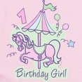 thumbnail image 2 of CafePress - Carousel Birthday First Baby Light Bodysuit - Baby Light Bodysuit, Size Newborn - 24 Months, 2 of 4