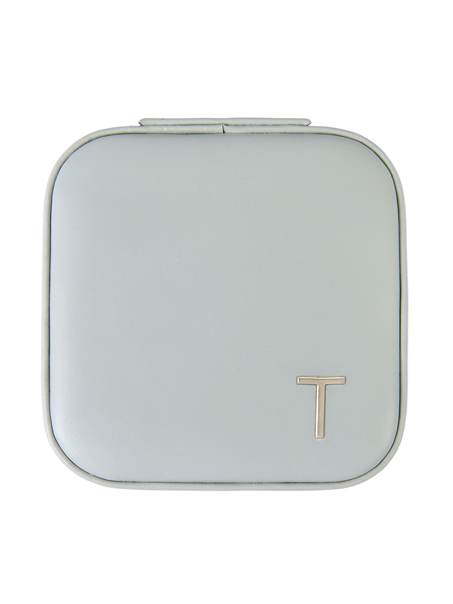 Time and Tru Square Sage Initial "T" Jewelry Organizer