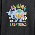 thumbnail image 3 of Horton Hears a Who - Be Kind To All Creatures - Women's Lightweight French Terry Long Sleeve Shirt, 3 of 5