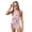 Butterfly Cherry Blossom Pink, variant on FOR U DESIGNS Girls Tankini Swimsuit 2 Piece Girl Bathing Suit Sleeveless Rash Guard Set Crew Neck Top with Printed Shorts 6-15 Years, Deer Toile De Jouy