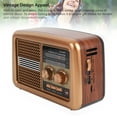 thumbnail image 3 of Full Band Portable Shortwave Radio, AM  SW Weather Radio, Dual Power Supply Emergency Radio with Multi Source Music Playback, for Home Kitchen Outdoor, 3 of 7