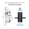 thumbnail image 2 of Door Lock, Ttlock Electronic Smart Door Lock With Biometric Work With Home For Home Or Hotel ,Easy to Install, 2 of 6