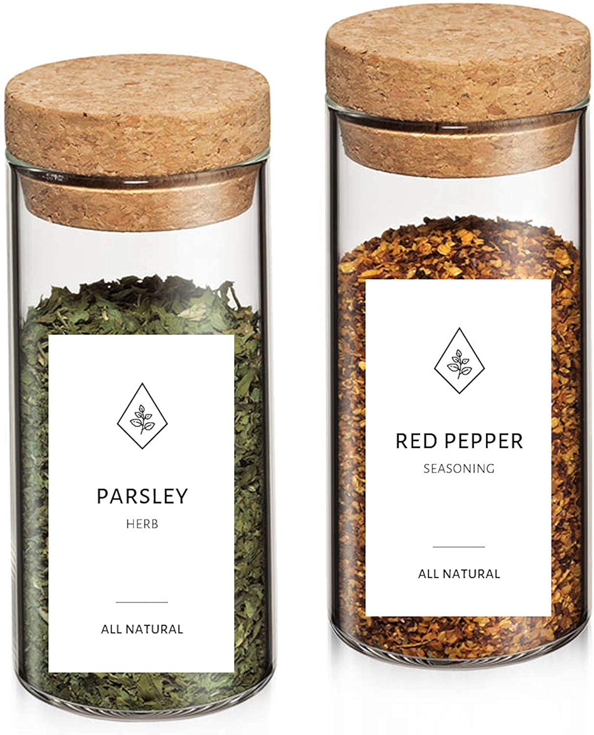spice jar labels preprinted waterproof white spice labels stickers minimalist seasoning kitchen labels pantry organization spice jars not included walmart com