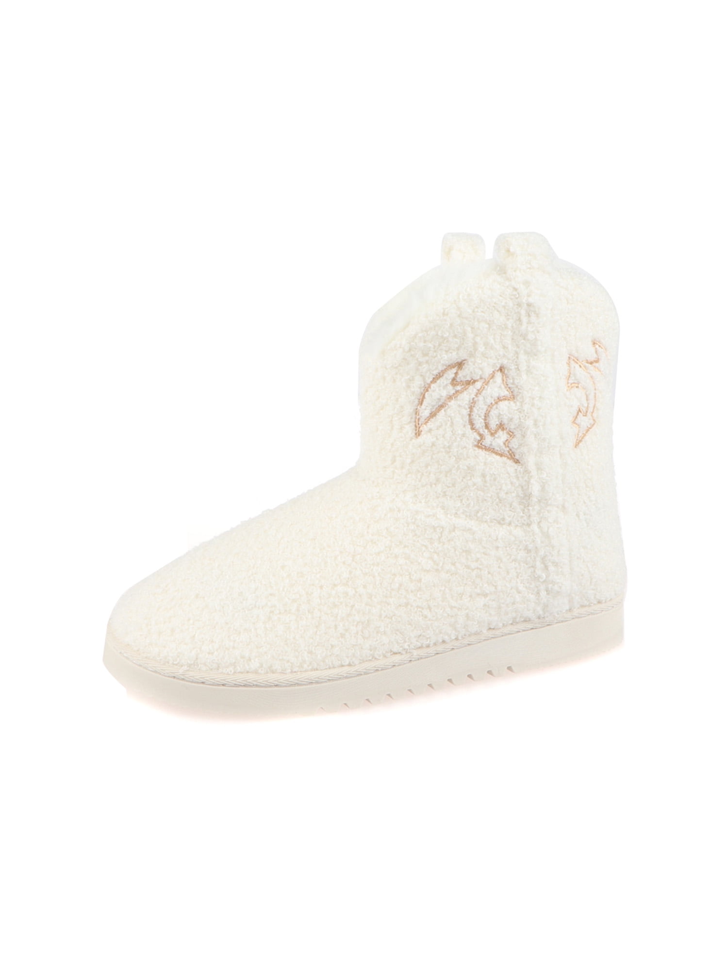 MIA GIRL Women's Western Cozy Slipper Bootie