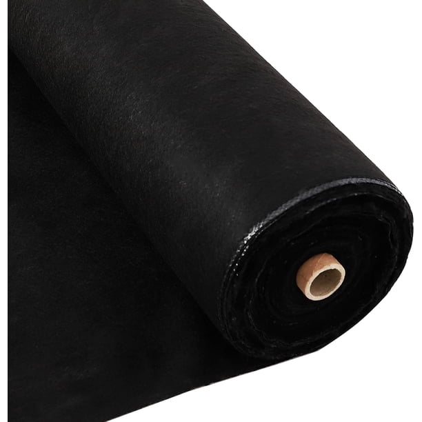 Tela de Paisaje Tejida de 5.8oz, Barrera para Hierbas de 3x300 pies, Tela de Control de Malezas con Doble Capa para Jardinería