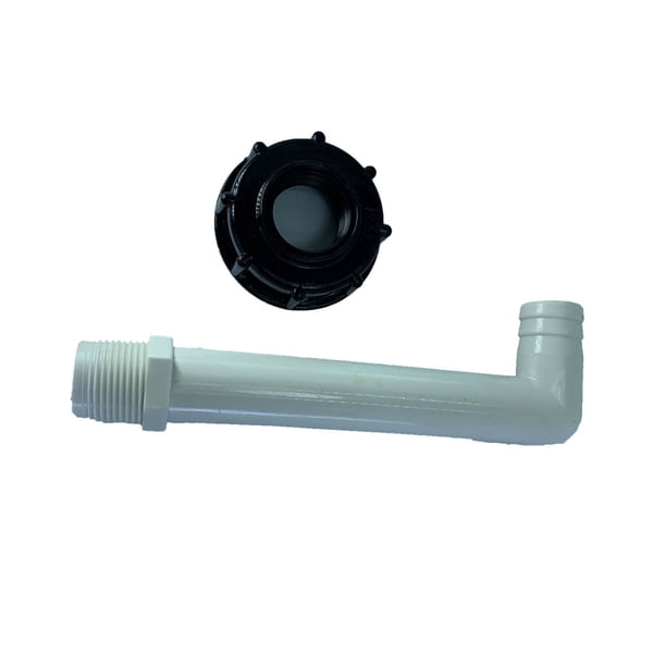 Kenally Contenedor IBC Boquilla de plástico Grifo de drenaje Depósito Conector de control de encendido / apagado Accesorios Piezas de repuesto Codo de Type2 NO2 Kenally TO008844-12