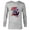 Athletic Heather, variant on Marvel Spider-Man Miles Morales 7th Birthday Graphic - Long Sleeve T-Shirt for Men - Customized-White