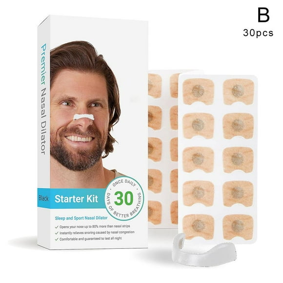 30 pairs of white nasal breathing dilators