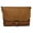 Tan 15.5" x 11.5" x 4", variant on David King & Co 199B E-W .50 Flap Messenger- Black
