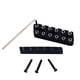 thumbnail image 1 of Tuercas de bloqueo de guitarra acústica sin cabeza 6 cuerda de latón portátil profesional Universal equipo musical Tuning Accesorios de pieza kenally OD010901-00, 1 of 7