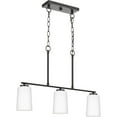thumbnail image 4 of Progress Lighting - Adley - 3 Light Linear Chandelier In Contemporary Style-17, 4 of 20