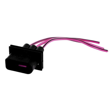 - Car Auto Radiator Cooling Fan Connector Wiring Harness Plug Pigtail Black