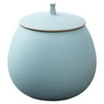 thumbnail image 1 of Ceramic Sugar Bowl with Lid, 12oz Tea Coffee Sugar Canister for Coffee Bar, Kitchen Flour Sugar Jars Set, 1 of 8