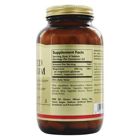 Best Solgar chelated magnesium tablets, 250 ct deal Best Solgar chelated magnesium tablets, 250 ct deal