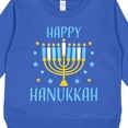 thumbnail image 3 of Inktastic Happy Hanukkah with Menorah and Stars Toddler Sweatshirt, 3 of 4