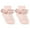 Pastel Pink, variant on Girls Socks, 2 Pair Misty Ruffle Turn Cuff Cotton Socks (Little Girls & Big Girls)