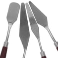 thumbnail image 2 of 5 Pcs Art Oil Painting Scraper Color Mixing Spatulas Painting Knifives Spatula Drawing Tool, 2 of 6
