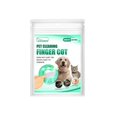 thumbnail image 4 of Toallitas húmedas para dedos, limpieza coclear de sarro para mascotas, perros y gatos, cuidado bucal, cubierta de dedos, cuna para dedos, 20 unids/lote por bolsa, 4 of 4