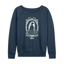 Wicked - Elphaba Silhouette - Women's French Terry Pullover Sweatshirt