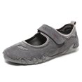 thumbnail image 6 of ZELAND Women's Plus Size Leather Outdoor Casual Walking Shoes, Breathable Summer Sport Flats with Magic Tape Hook-and-Loop Closure, 6 of 6