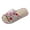 Pink, variant on Kids Open Toe Home Slippers Anti-Slip Indoor Cute Boys Girls Slip on Shoes Soft Comfy Slides