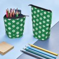 thumbnail image 4 of Kdxio Telescopic Pencil Bag Pen Holder Stationery Case,Stand-up Retractable Transformer Bag Organizer for Christmas Holiday(Snowflake), 4 of 6