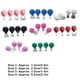 thumbnail image 5 of Qarigey Herramienta de ventosas de 4 piezas, accesorios de tratamiento para el hogar, cuidado Personal, tazas de terapia corporal segura para hombres y Tratamientos faciales Rosado Qarigey CE013668-01, 5 of 6
