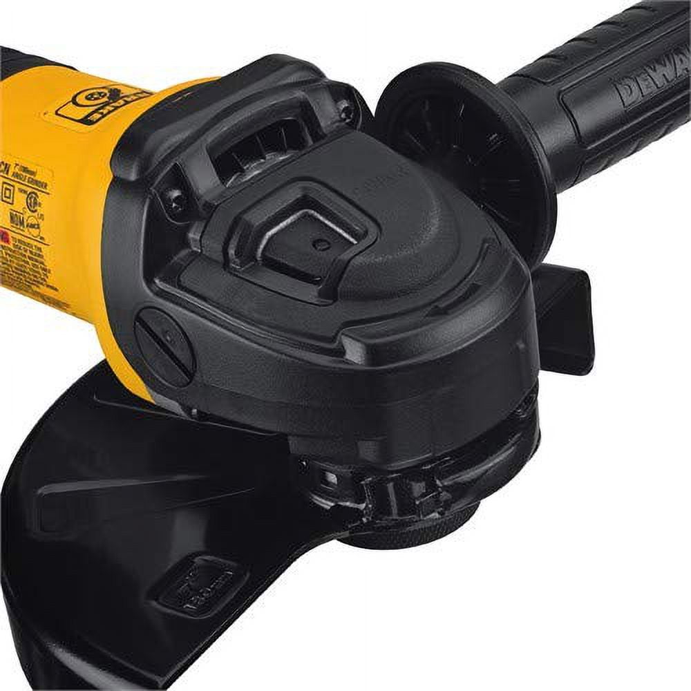 DeWalt Brshls Sm 7" Angle Grinder, Rat Tail, w/Kckbck Brake, EA (115-DWE43840CN)
