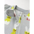thumbnail image 4 of Honest Baby Clothing Organic Cotton Easter Baby Boy/Girl Sleep N Play, Sizes Newborn-9 Months, 4 of 7