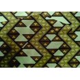 thumbnail image 4 of oneOone Cotton Silk Fabric Chevron Flame Stitch Print Fabric By The Yard 42 Inch Wide, 4 of 4